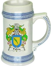 Palma Coat of Arms Stein / Family Crest Tankard Mug - $21.99