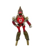 Red Wind Power Ranger Ninja Storm Figure Toy 2002 Warrior Triple Zord Mo... - £9.50 GBP