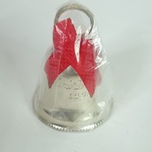 International Silver Co. 1994 Bell Christmas Tree Ornament Silverplated ... - $19.79