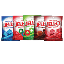 Jell-O Variety Flavored Gummy &amp; Chocolate Candy | 3.5-4.5oz | Mix &amp; Match - £9.58 GBP+