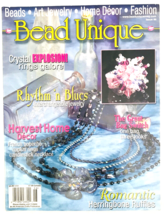 Bead Unique Magazine #6 Fall 2005 Art Jewelry Home Decor Fashion DIY Crafts - $6.89