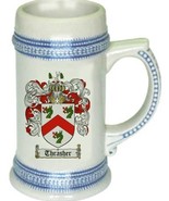 Thrasher Coat of Arms Stein / Family Crest Tankard Mug - $21.99