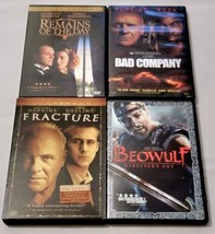 The Remains Of The Day, Fracture, Bad Company &amp; Beowulf DVD - £8.20 GBP