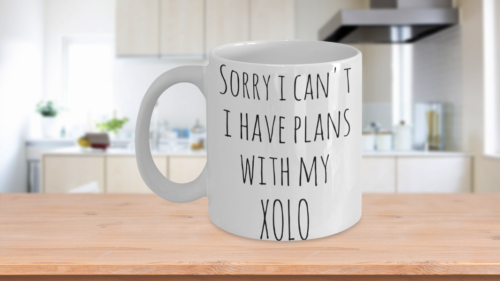 Sorry I Can't I Have Plans With My Xolo Mug Xoloitzcuintli Mom Dad Aztec Dog of  - $18.95