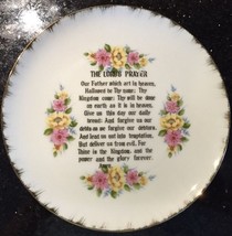 Collector Plate The Lord&#39;s Prayer Vintage Religious Spiritual - $7.50