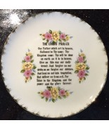 Collector Plate The Lord&#39;s Prayer Vintage Religious Spiritual - £5.98 GBP