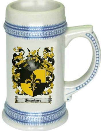 An item in the Everything Else category: Burgherr Coat of Arms Stein / Family Crest Tankard Mug
