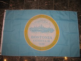 3X5 City Of Boston Massachusetts Flag 3&#39;X5&#39; Banner Brass Grommets - £10.12 GBP