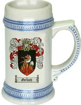 Gerlach Coat of Arms Stein / Family Crest Tankard Mug - $21.99