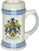Hammerer Coat of Arms Stein / Family Crest Tankard Mug - £17.57 GBP