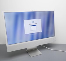 Apple iMac 24" All-in-One M4 chip 16GB 256GB SSD Silver MWUC3LL/A ISSUE image 3