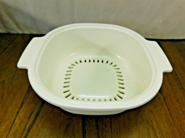RUBBERMAID Microwave Convection Conventional Oven Cookware Strainer Stea... - £6.45 GBP