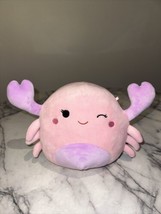 Squishmallows Cosmina The Crab  8” Valentines Day Pink KellyToy Plush Pl... - £9.24 GBP