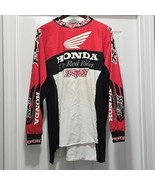 VTG FOX Racing Team Honda The Red Riders Motocross Jersey Shirt Men&#39;s XL - $137.61