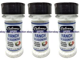 3 Packs Colonna Ranch Seasoning, Dips Dressing And More 3.5 Oz (99g) Eac... - $17.67