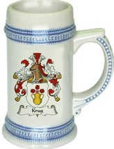 Krug Coat of Arms Stein / Family Crest Tankard Mug - £17.57 GBP