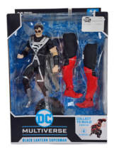 McFarlane Toys DC Multiverse Blackest Night Superman Build A Wave Figure USA - $20.76