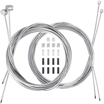 4PCS Bike Brake Cable Shifter Cable, Bicycle Gear Cable Wire for Mountain Bike,  - £7.95 GBP