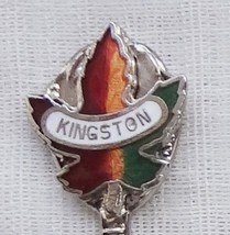 Collector Souvenir Spoon Canada Ontario Kingston Maple Leaf - £7.85 GBP