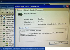 EURESYS Grablink Value Rev A1 frame grabber PCI Card for One Camera Link - $985.05