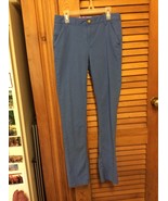 Old Navy Blue Skinny Cotton Adjustable Waist Pants Size 14 - €6,02 EUR
