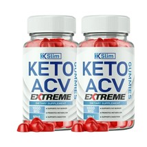 2-Pack XSlim Keto ACV Gummies Extreme - XSlim Keto ACV Gummies - 120 Gum... - $26.45
