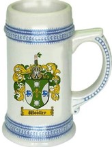 Woolley Coat of Arms Stein / Family Crest Tankard Mug - $21.99
