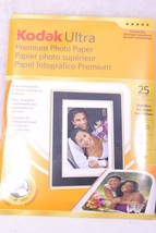 Kodak Premium Photo Paper High Gloss 8-1/2 x 11  8.5 Mil 25 Sheets Print... - $10.88