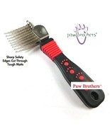 PET Grooming DEMATTING COMB DOG CAT Mat Breaker Matbreaker Razor RAKE 9 ... - $337.23 MXN