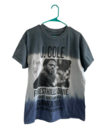 J. Cole Forest Hills Drive Summer 2015 Tour Blue-ish Tie-Dye T-Shirt Lar... - $45.47 CAD