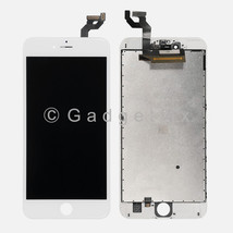 Usa White Lcd Screen Display + Touch Screen Digitizer + Frame For Iphone 6S Plus - £27.22 GBP