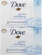 Dove Beauty Bar - Gentle Exfoliating - 4 oz - 4 ct - 2 pk - £37.47 GBP