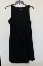 Gap Sleeveless Twist-Front Dress Black Size XL - £19.02 GBP