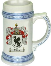 Tillett Coat of Arms Stein / Family Crest Tankard Mug - £17.57 GBP