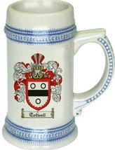 Totwell Coat of Arms Stein / Family Crest Tankard Mug - $21.99
