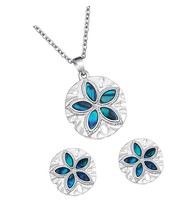 Sand Dollars Necklace/Earring for Women Girls - £99.14 GBP