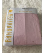 NEW Bananafish Girls Pink Fitted Crib Sheet 100% Cotton 200 Thread Count - $274.24 MXN