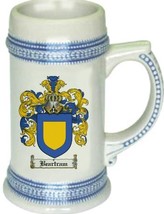 An item in the Everything Else category: Beartram Coat of Arms Stein / Family Crest Tankard Mug