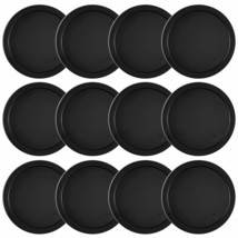 12 Pieces Home Air Hockey Pucks 2.5 Inch Heavy Replacement Pucks For Gam... - £26.66 GBP