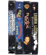 Scary Movie Collection HALLOWEEN Party 5 VHS Movies Frankenstein, Urban ... - $39.99