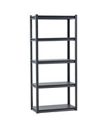Harrison Garage Shelving System, 16&quot; D x 32&quot; W x 72&quot; H, 5-Tier Storage - $147.99