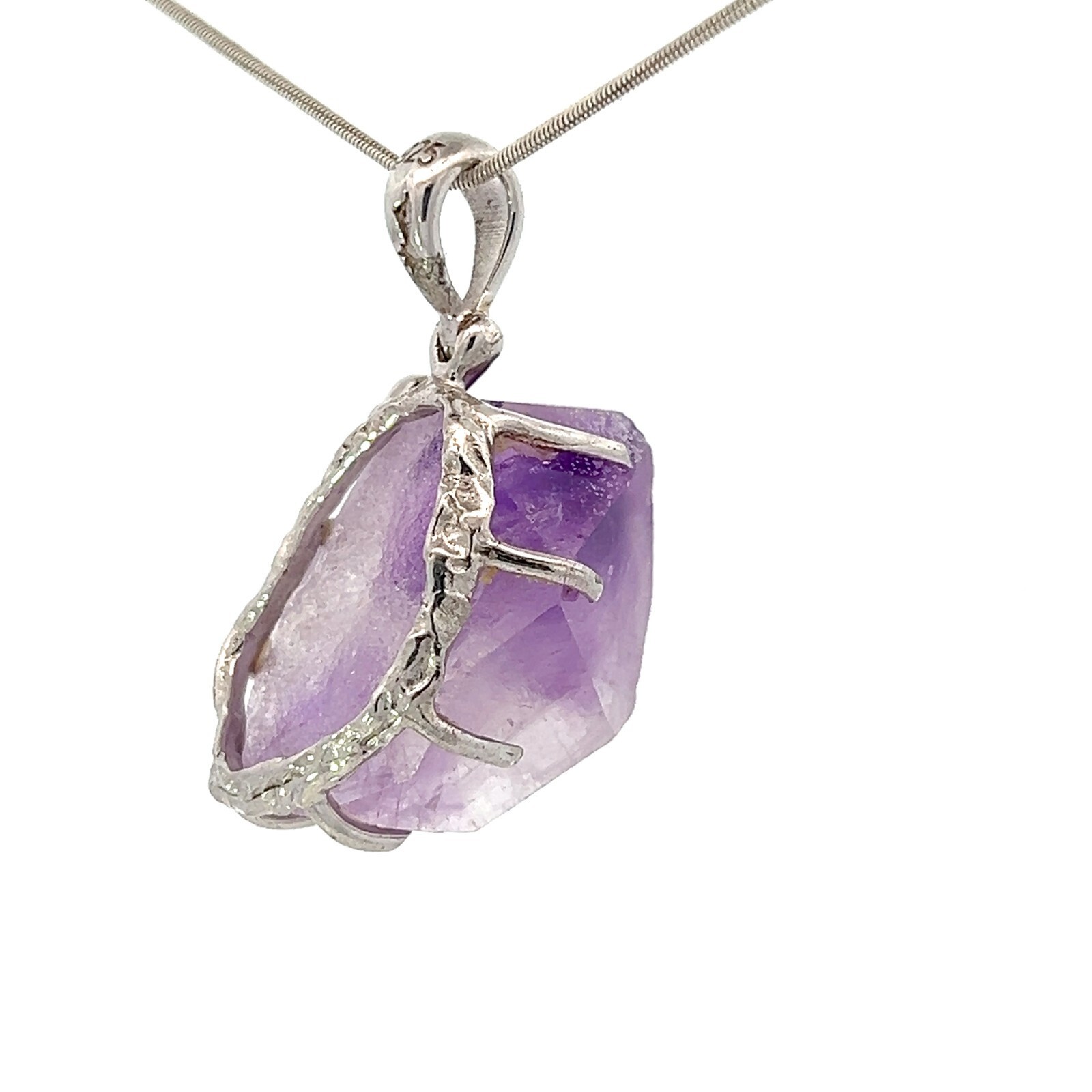 Starborn Amethyst Crystal Pendant Necklace (22") Purple Item image 5