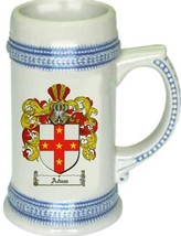 Adam Coat of Arms Stein / Family Crest Tankard Mug - £17.53 GBP