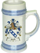 Junck Coat of Arms Stein / Family Crest Tankard Mug - £17.58 GBP