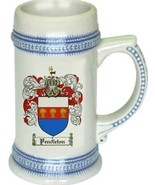 Pendleton Coat of Arms Stein / Family Crest Tankard Mug - $21.99