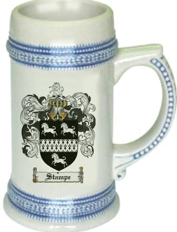 Stampe Coat of Arms Stein / Family Crest Tankard Mug