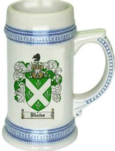 Blades Coat of Arms Stein / Family Crest Tankard Mug - $21.99