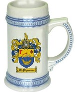 Mcpherson Coat of Arms Stein / Family Crest Tankard Mug - £17.27 GBP