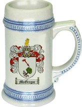 Mcgregor Coat of Arms Stein / Family Crest Tankard Mug - $21.99