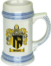 Hargett Coat of Arms Stein / Family Crest Tankard Mug - £17.57 GBP